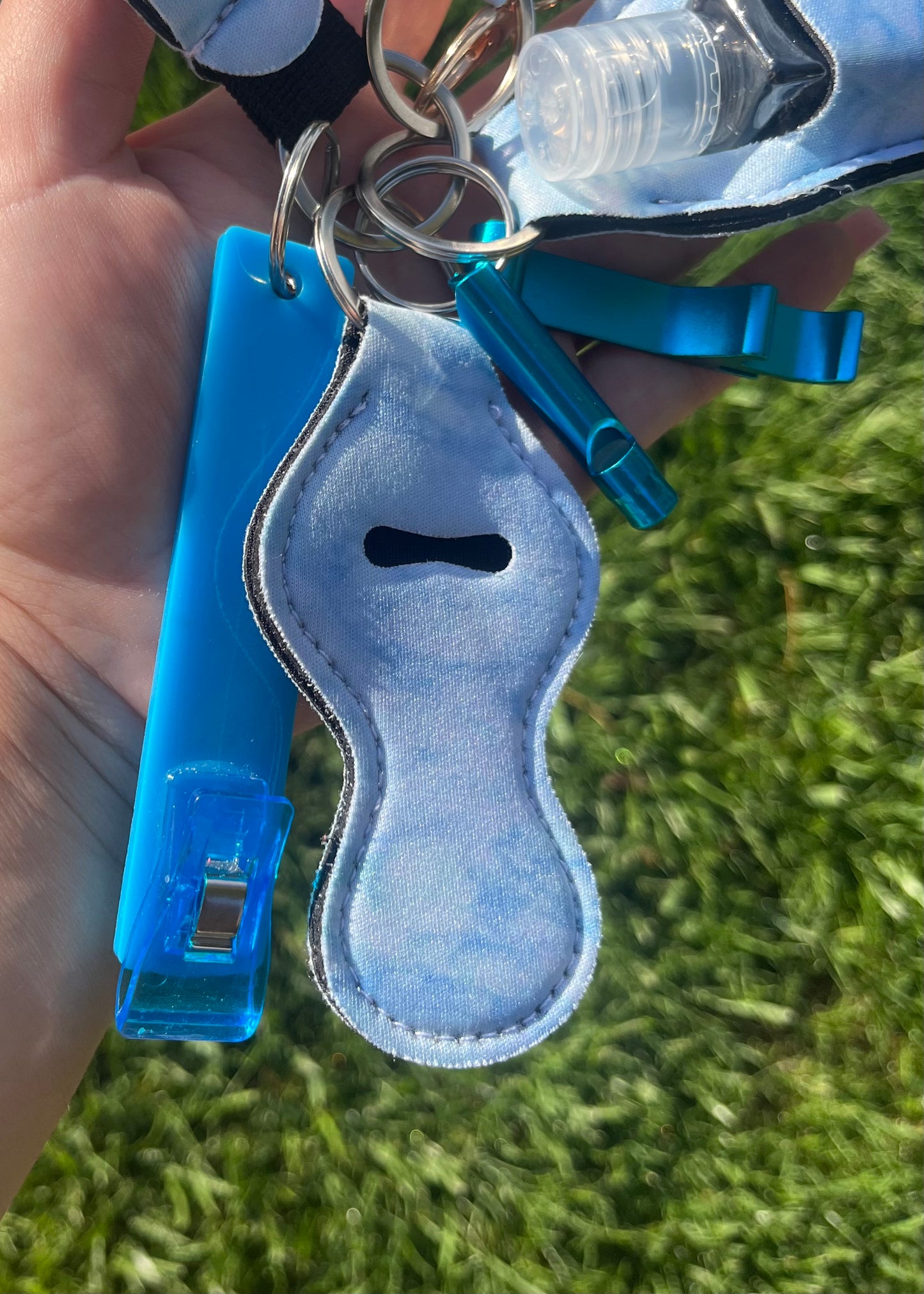 SAFETY KEYCHAIN (Sky Blue)