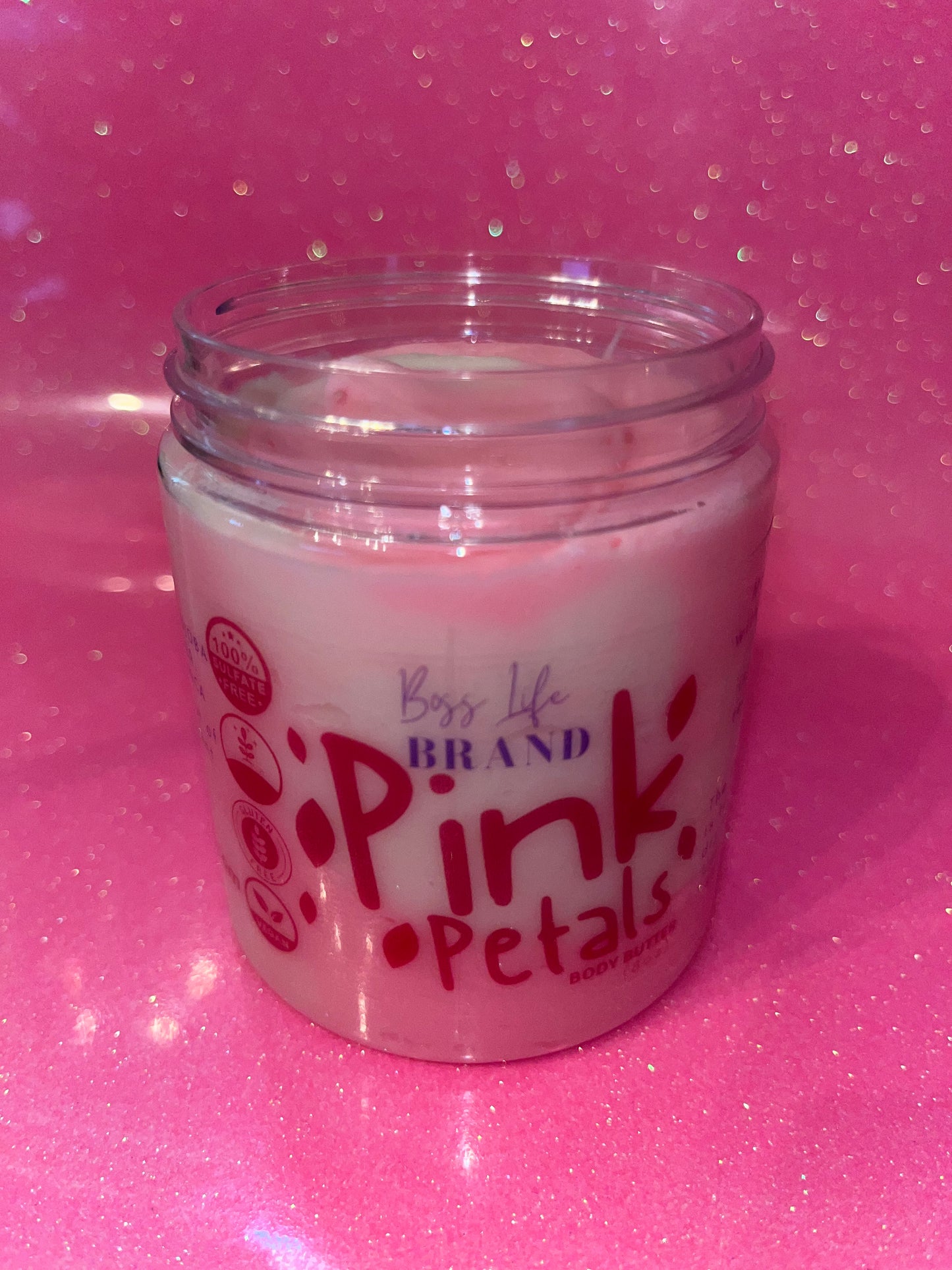 PINK PETALS BODY BUTTER (8oz)