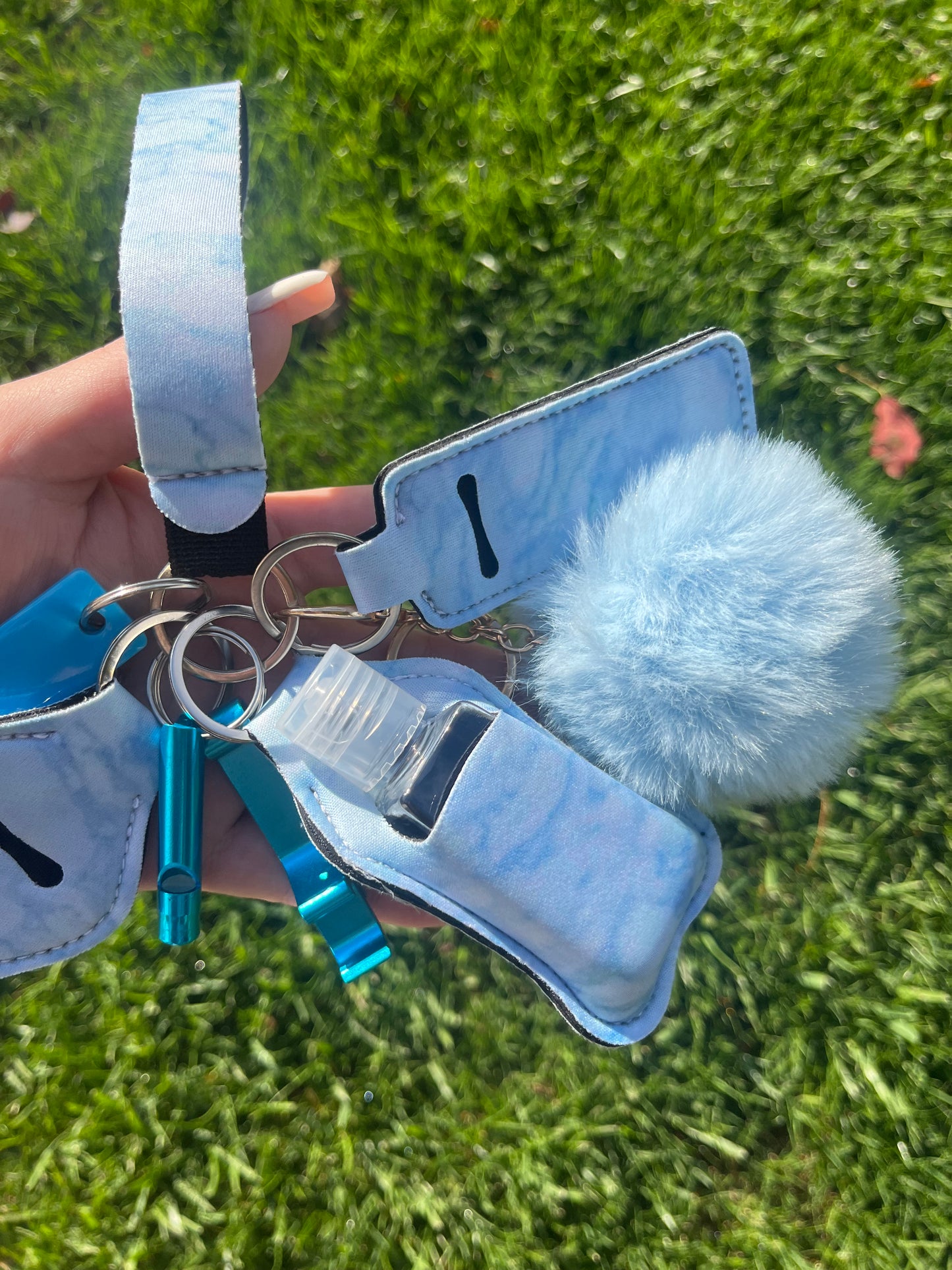 SAFETY KEYCHAIN (Sky Blue)