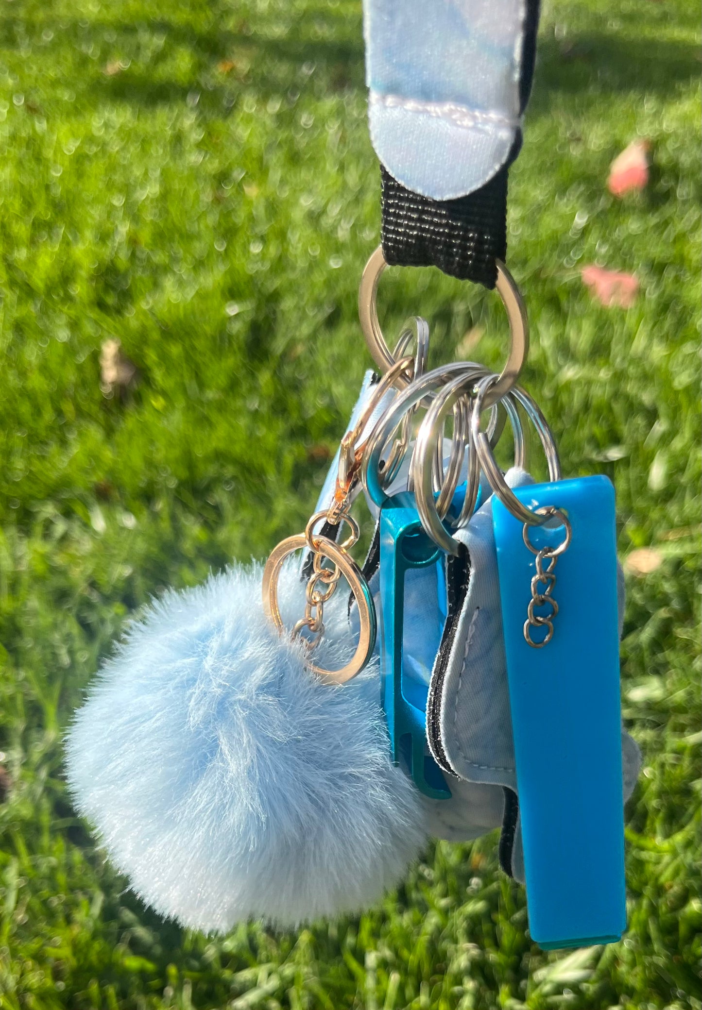 SAFETY KEYCHAIN (Sky Blue)