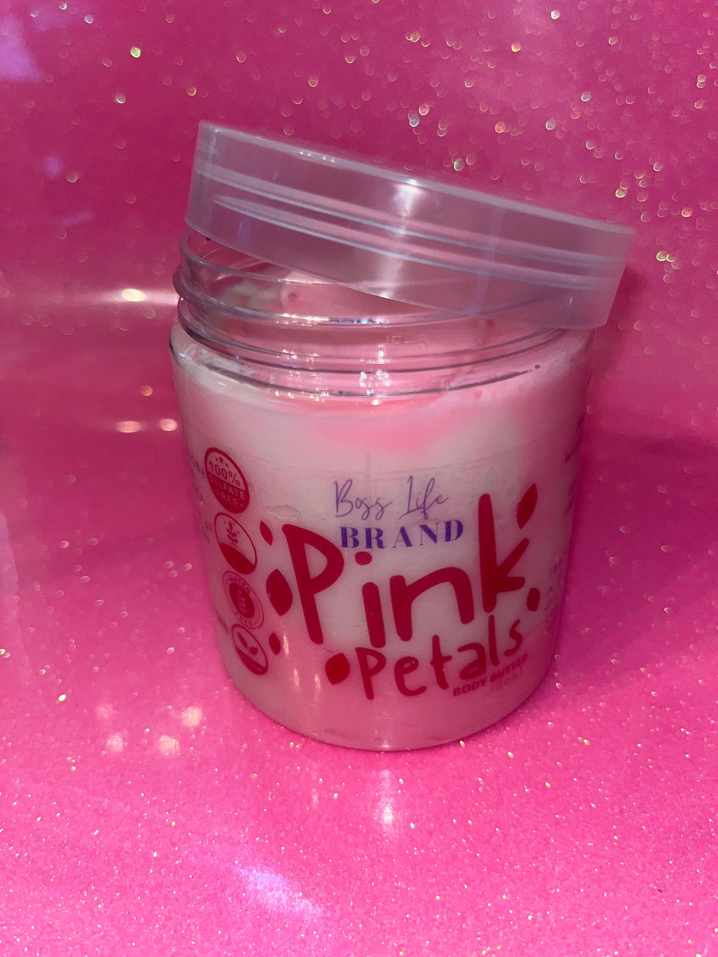 PINK PETALS BODY BUTTER (8oz)