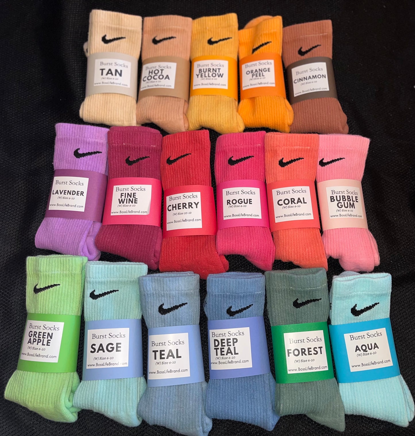 BURST SOCKS (Solid)