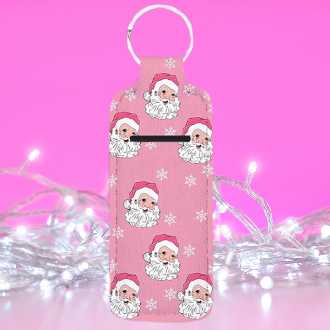 CHRISTMAS LIP BALM KEYCHAIN