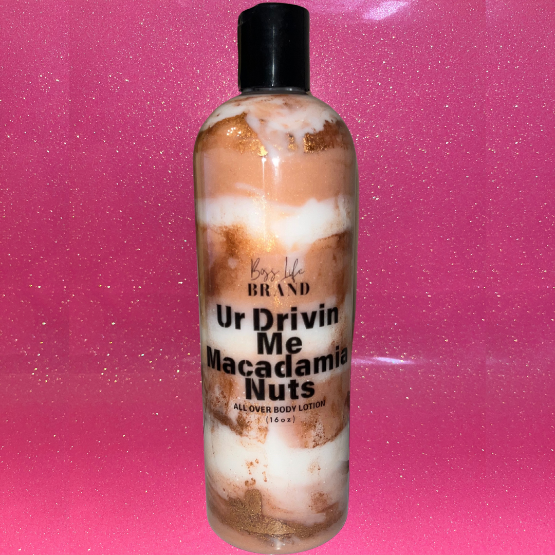 UR DRIVIN ME MACADAMIA NUTS BODY LOTION (16oz)