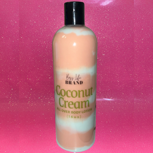 COCONUT CREAM BODY LOTION (16oz)