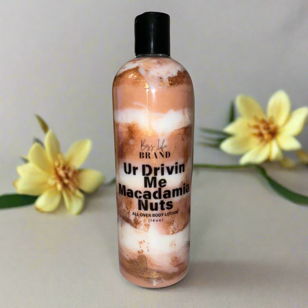 UR DRIVIN ME MACADAMIA NUTS BODY LOTION (16oz)