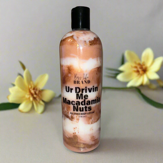 UR DRIVIN ME MACADAMIA NUTS BODY LOTION (16oz)